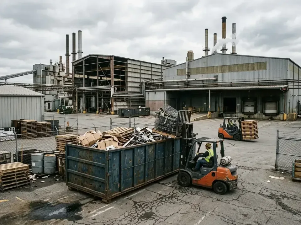 industrial-factory-scrap-conta-003 — frequently asked questions, Cheap Roll-off Dumpster Rentals in Ashley, PA